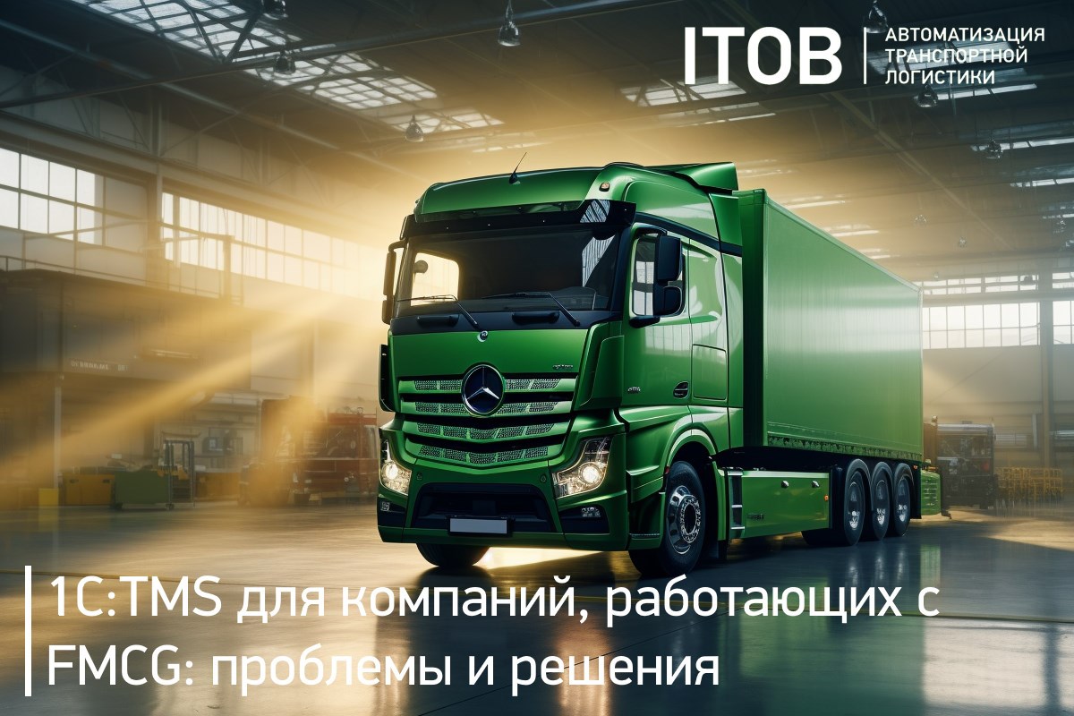 1C:TMS для компаний, работающих с FMCG 1C:TMS для компаний, работающих с FMCG